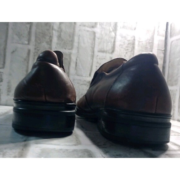 Steven Maddenn Mens dress shoes Brown Cogñac leather Size 13 - Picture 4 of 11